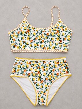 Herseas Womens 2 Piece Bikini Set - Size XL Top & Large Bottoms Swimsuit